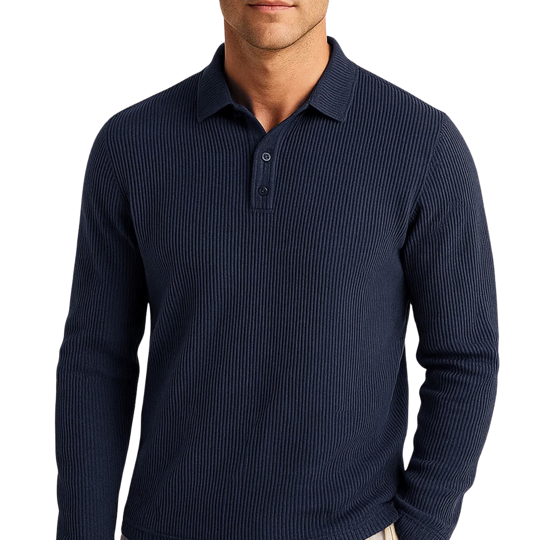AeroFlex Premium Longsleeve Poloshirt – Stilvoll durch jede Jahreszeit