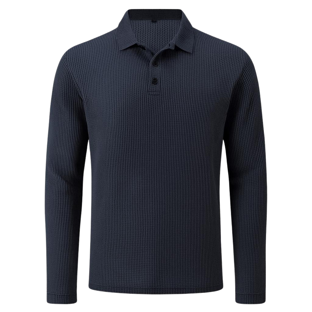 AeroFlex Premium Longsleeve Poloshirt – Stilvoll durch jede Jahreszeit