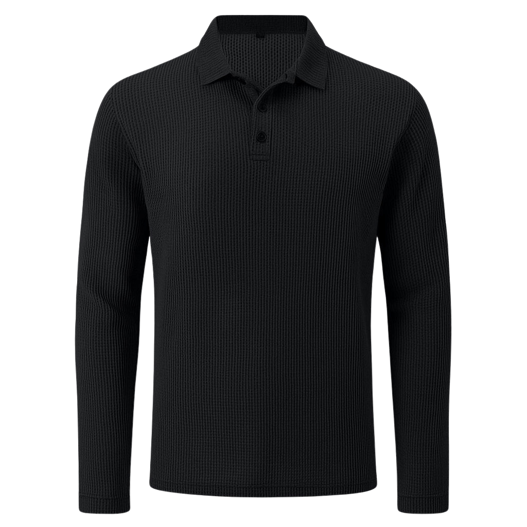 AeroFlex Premium Longsleeve Poloshirt – Stilvoll durch jede Jahreszeit