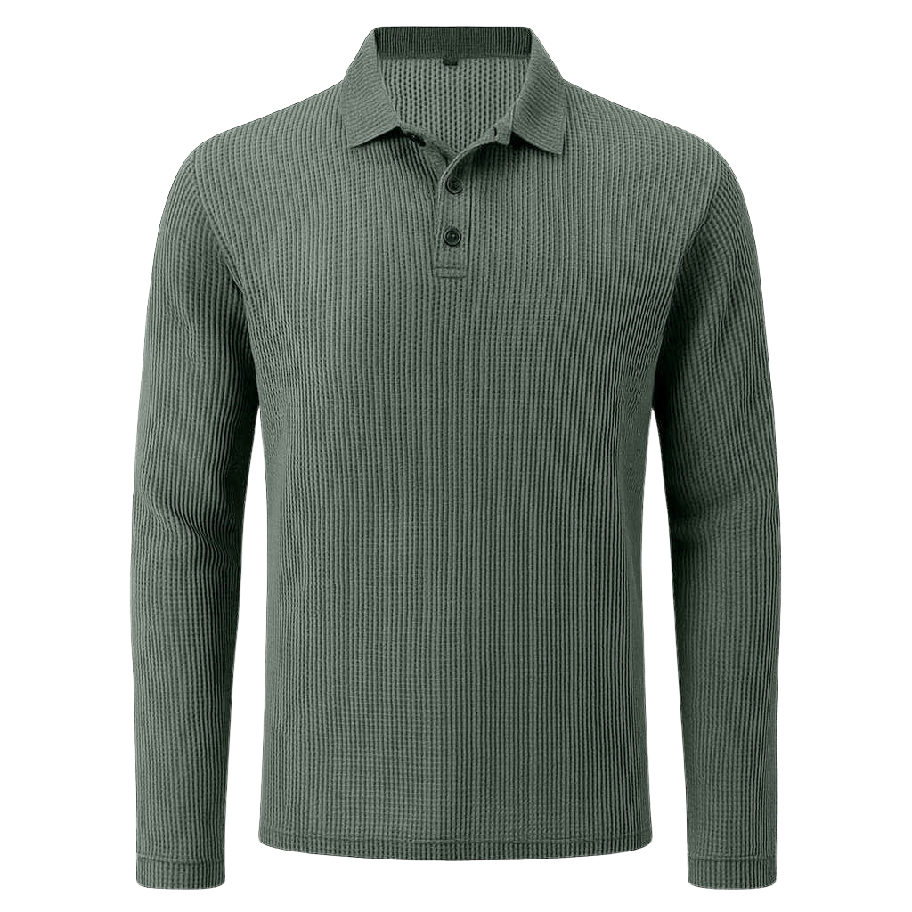 AeroFlex Premium Longsleeve Poloshirt – Stilvoll durch jede Jahreszeit