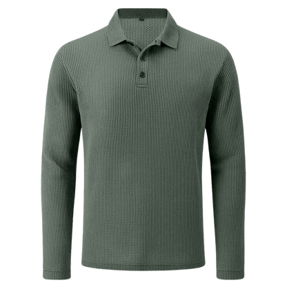 AeroFlex Premium Longsleeve Poloshirt – Stilvoll durch jede Jahreszeit